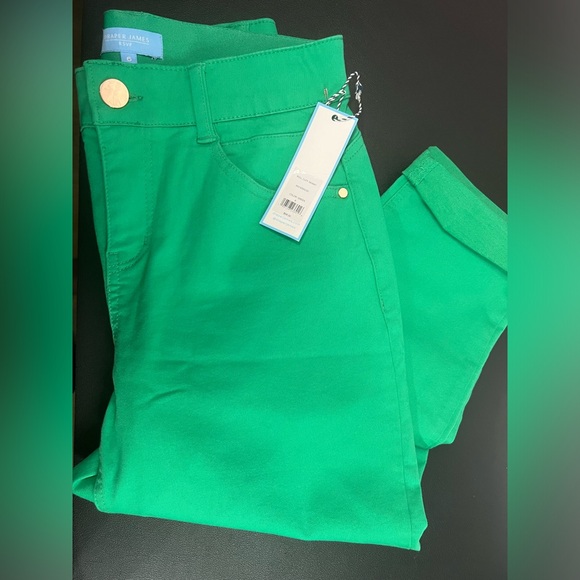 Draper James Pants - NWT Draper James RSVP Rolled Cuff Skinny Pants